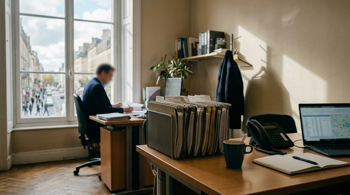 Bureau d’un service de gestion locative